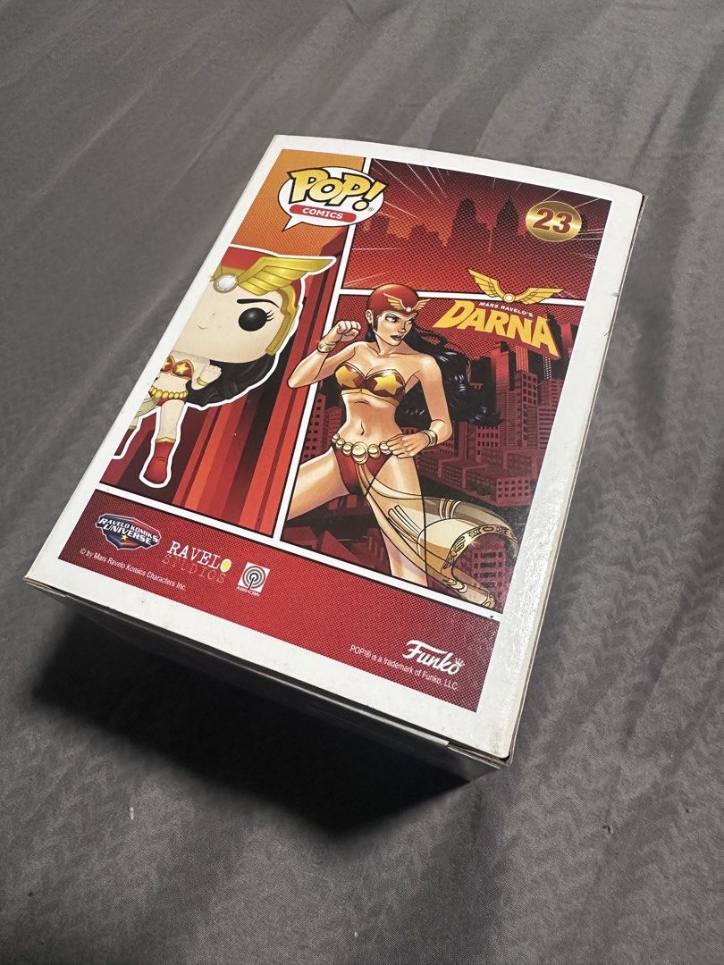 DARNA funko pop (Category: Designer & Blind Box Toys) located in Manila. Submitted by eestuophedhuoahko (Listing ID 1458255258, Image 3). Description: Unused still in box Decluttering Free shipping.