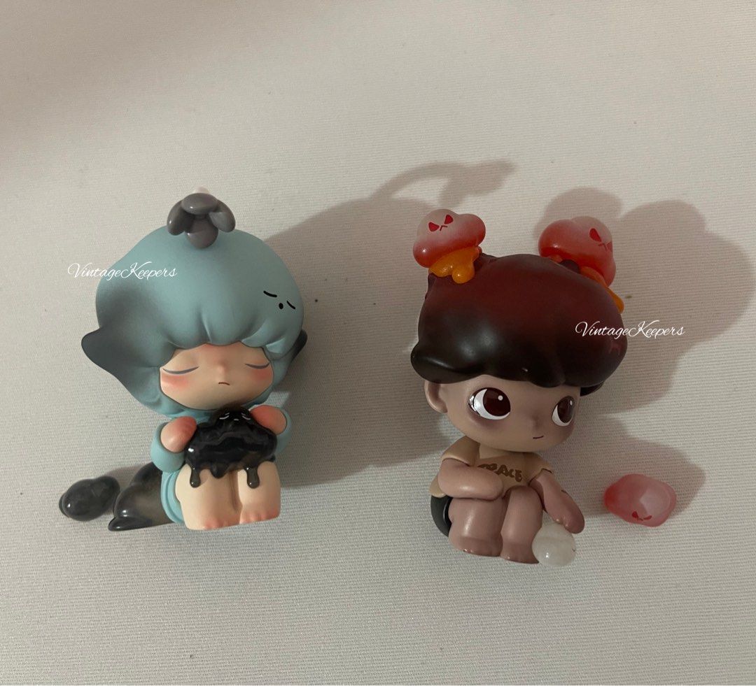 Dimoo sold as set (Category: Designer & Blind Box Toys) located in San Fernando. Submitted by thevintagekeepers (Listing ID 1458212246, Image 1). Description: Selling my well-loved DIMOO blind boxes! 🥹💕 complete inclusions/with box and card 📌They’ve only been displayed inside an acrylic case and have been well cared for. ✨ No rough handling, just kept on display as part of my collection. RFS: Selling because I’m moving house and need to downsi