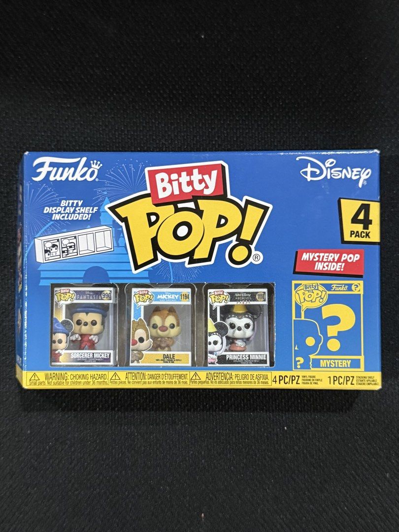 Disney Bitty Pop (Category: Designer & Blind Box Toys) located in Manila. Submitted by sonnybby (Listing ID 1458271075, Image 1). Description: -Disney Bitty Pop - Like New .
