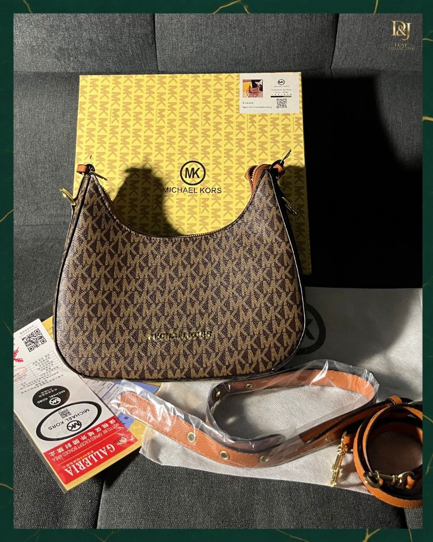 FA 2 WAY SLING BAG MK (Category: Shoulder Bags) located in Mandaluyong City. Submitted by djluxecollective (Listing ID 1458277376, Image 3). Description: 👜: 2 way sling bag ✔️900 PHP ✔️with tag & serial number ✔️with box ✔️Size:10x6 inches .