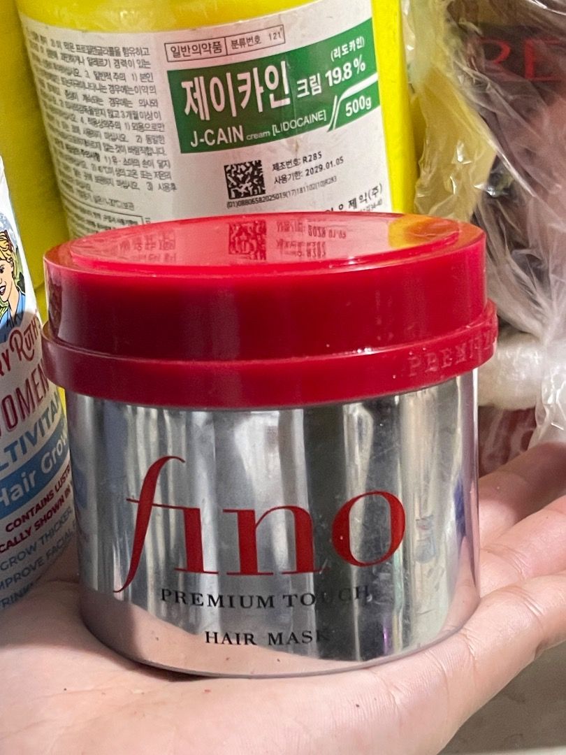 Fino Hair Mask (Category: Hair) located in Manila. Submitted by butterfly623 (Listing ID 1458189524, Image 1). Description: Meet up or shipping.