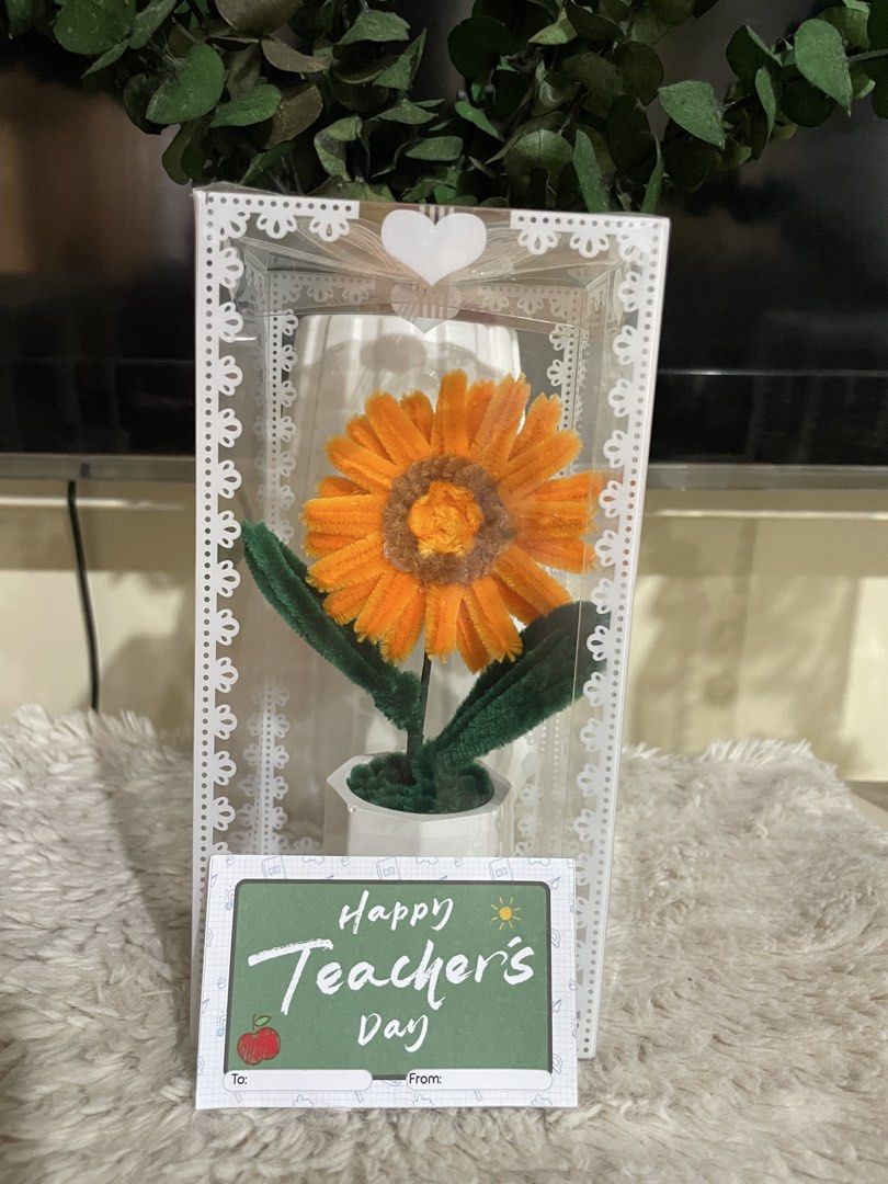 Flower in a pot with big acetate box (Category: Other Home Decor) located in Rizal. Submitted by arlynazanion16 (Listing ID 1458102066, Image 3). Description: .
