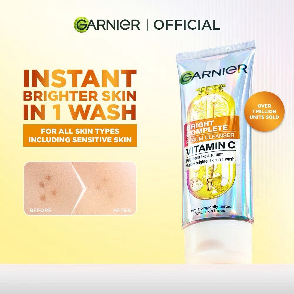 Garnier Vitamin C Serum Cleanser 100ml (Category: Face Care) located in Tayug. Submitted by lily_hawthorn._. (Listing ID 1458279261, Image 2). Description: 🎀 Garnier Vitamin C Serum Cleanser 100ml 💸 ₱145 EACH [249 SRP] 1pc available.