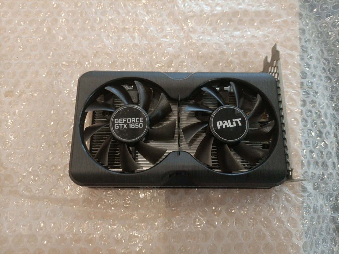Geforce GTX 1650 Palit 4GB VRAM GPU Graphics card (Category: Computer Parts) located in Manila. Submitted by gamingthriftshop (Listing ID 1458241061, Image 2). Description: NO ISSUES ALL GOODS Marikina area No overclocking history all goods. ✅ Geforce GTX 1650 Palit 4GB VRAM GPU Graphics card 6,700 Slightly negotiable.