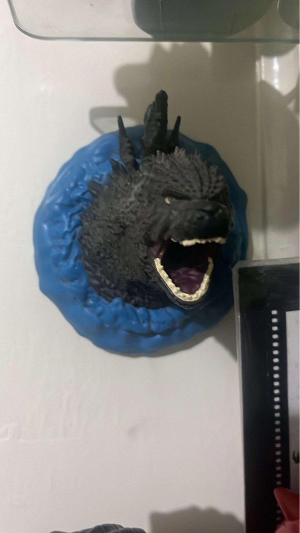 Godzilla Toy Figures - Various Designs (Category: Figurines & Statues) located in Quezon City. Submitted by ceejay1114 (Listing ID 1458099061, Image 3). Description: - Translucent Orange Godzilla Figure - Godzilla Head on Water Base - Godzilla Bust in Gumball Machine Style Container - Classic Black Godzilla Figure - Perfect for any Godzilla fan or collector - All items are unique pieces.