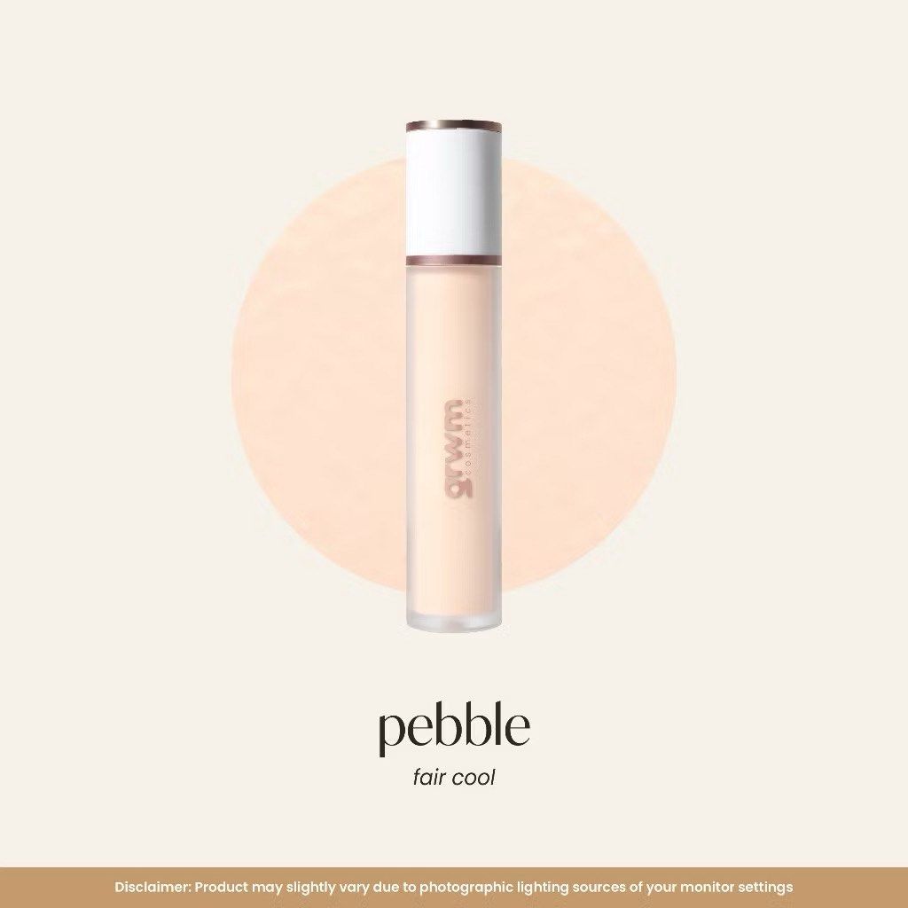 GRWM Cosmetics Pebble Concealer - Fair Cool (Category: Makeup) located in Malabon City. Submitted by airishvill92342 (Listing ID 1458281926, Image 1). Description: - GRWM Cosmetics Concealer - Shade: Pebble, Fair Cool - Great everyday concealer with a light finish - Perfect for brightening under eyes or covering blemishes - Selling because I have too many concealers - Still has a lot of product left.