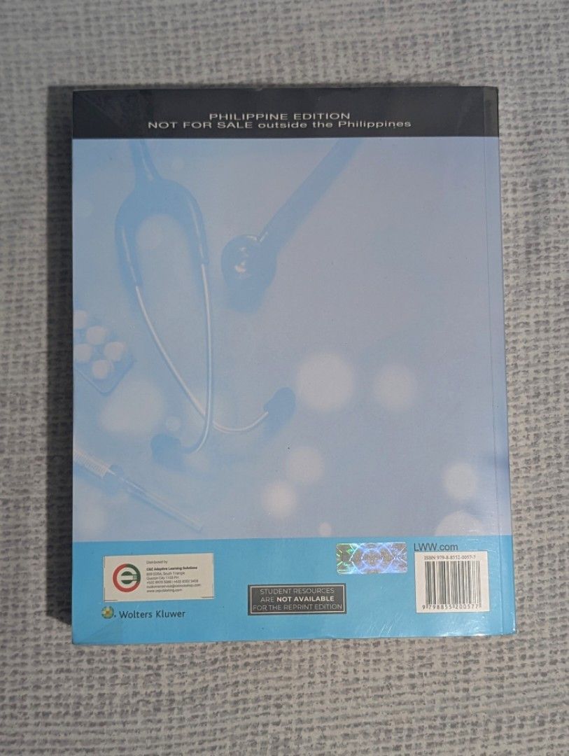 Health Assessment in Nursing 8th Edition (Category: Textbooks) located in Pasay City. Submitted by percy_decluttering (Listing ID 1458208384, Image 2). Description: Health Assessment in Nursing, 8th Edition - Authors: Janet R. Weber & Jane Harmon Kelley - Publisher: Wolters Kluwer - Bought brand new, priced at PHP 2k+ With plastic cover, no issues or damage..