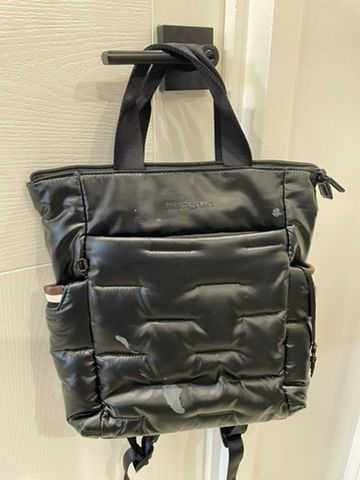 Hedgren Comfy Backpack Black Puffer Bag (Category: Backpacks) located in San Juan City. Submitted by declutterdiariesmnl (Listing ID 1458128797, Image 2). Description: HEDGREN COMFY BACKPACK https://thetravelclub.ph/products/comfy-backpack-1000366871 INTERIOR FEATURES - 1 key hook - 1 interior zip pocket - 1 removable water-proof pouch - 1 open pocket - 2 compartmentsEXTERIOR FEATURES - 1 zip pocket - 1 hidden zip pocket - 2 open side pockets - A