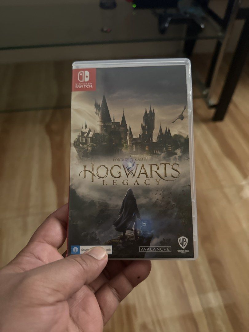 Hogwarts Legacy Nintendo Switch Game (Category: Nintendo) located in Marikina City. Submitted by cosmic.welnertiglao (Listing ID 1458130764, Image 1). Description: - Hogwarts Legacy for Nintendo Switch - Explore the magical wizarding world - Attend Hogwarts School of Witchcraft and Wizardry - Uncover ancient secrets - Battle dark wizards - Immersive open-world experience.