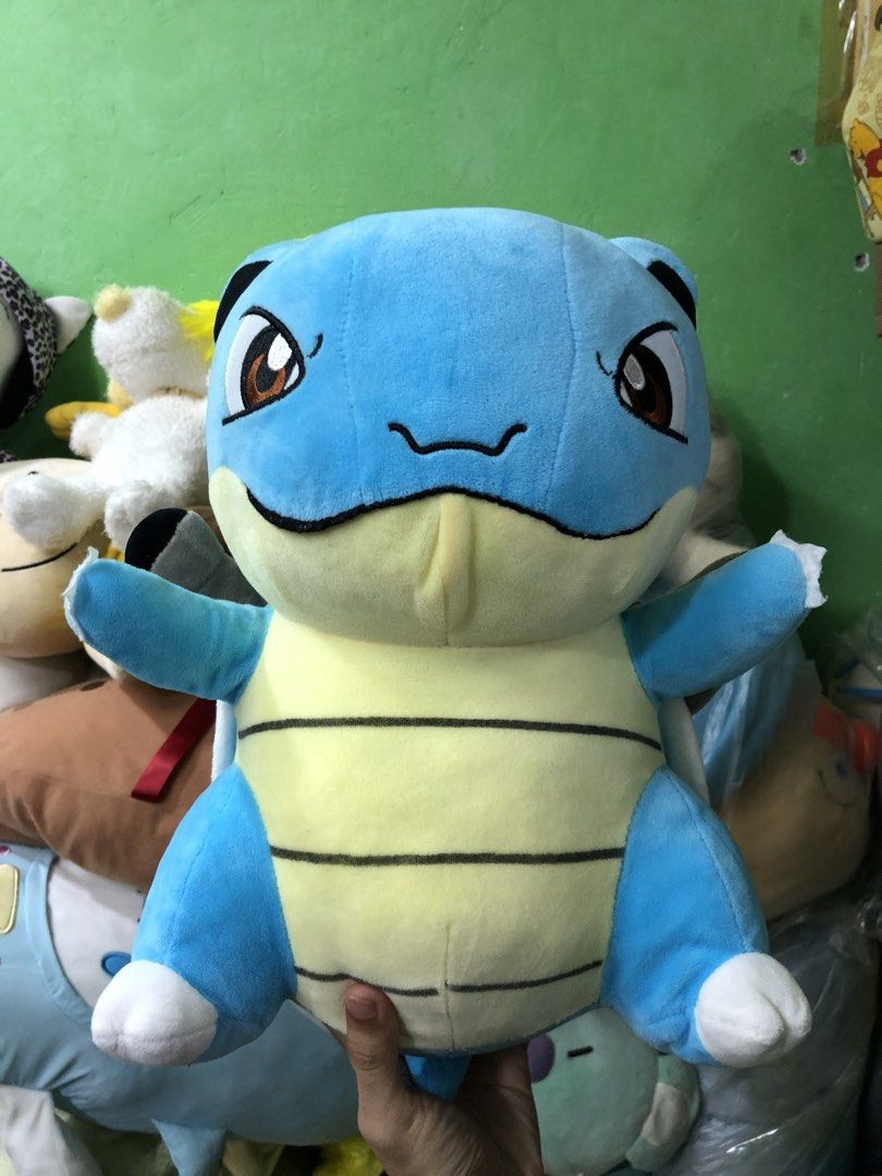 HUGGABLE BLASTOISE (Category: Plushies & Soft Toys) located in Angeles City. Submitted by jusep001 (Listing ID 1458149821, Image 1). Description: cut tag location pampanga ship through jnt.