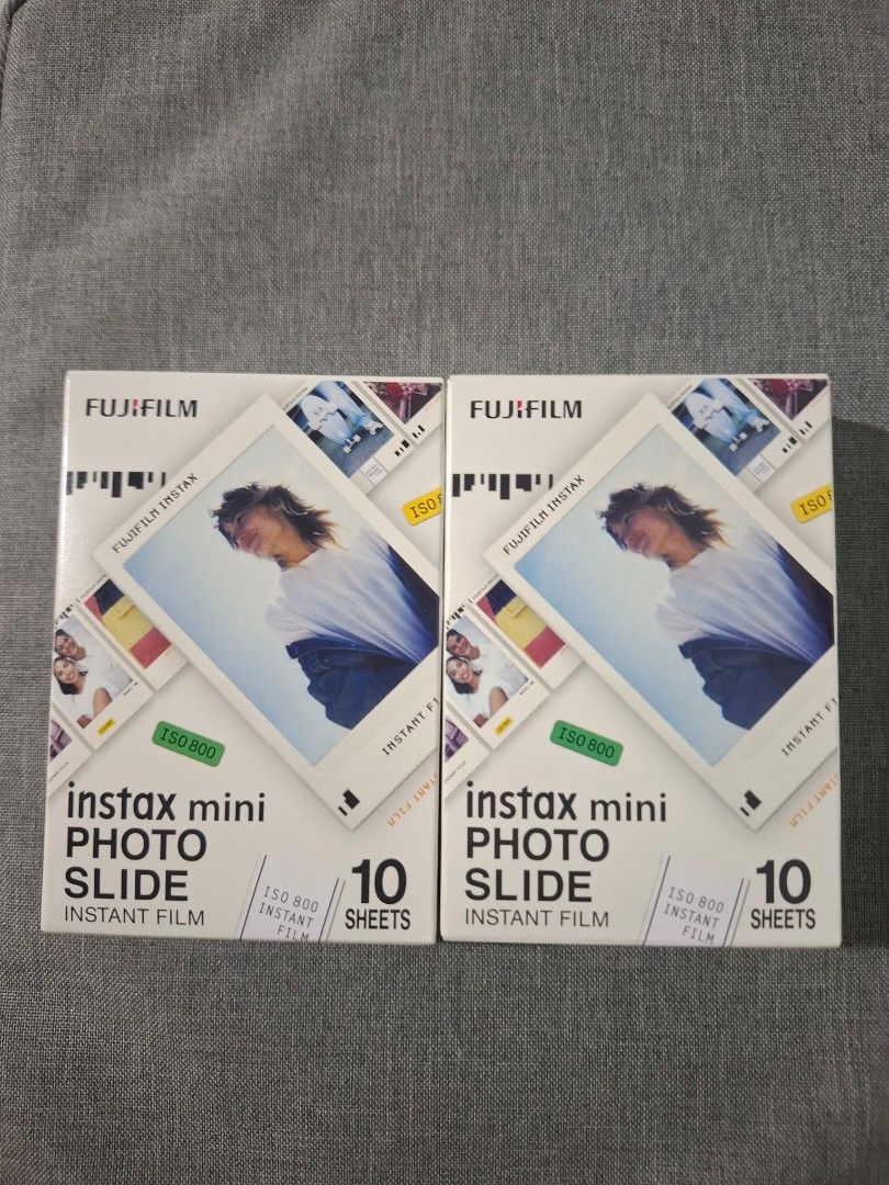 Instax mini Photo Slide | 10 sheets (Category: Cameras) located in Dagupan City. Submitted by gadgets_by_pxtrade (Listing ID 1458210640, Image 1). Description: Instax mini film | 10 sheets brandnew 2028 expiration.