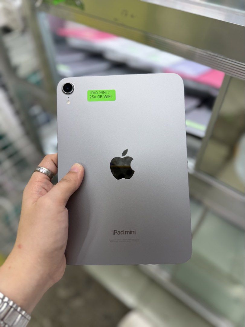Ipad MINI 7 256GB Wifi only 100BH (Category: iPad) located in San Juan City. Submitted by najihahtelecomshop2018 (Listing ID 1458235234, Image 2). Description: Legit Store | Original unit FOR SALE | TRADE / SWAP ▫️INSTALLMENT thru: 🔸Credit Card (straight / installment) 🔸Ggives / Gcredit + 6% interest 🔸Spay Later + 6% interest (RFS: Buy and Sell any kinds of Gadgets) Description: Ipad MINI 7 256GB ( other GB are also available) 100% Battery Hea