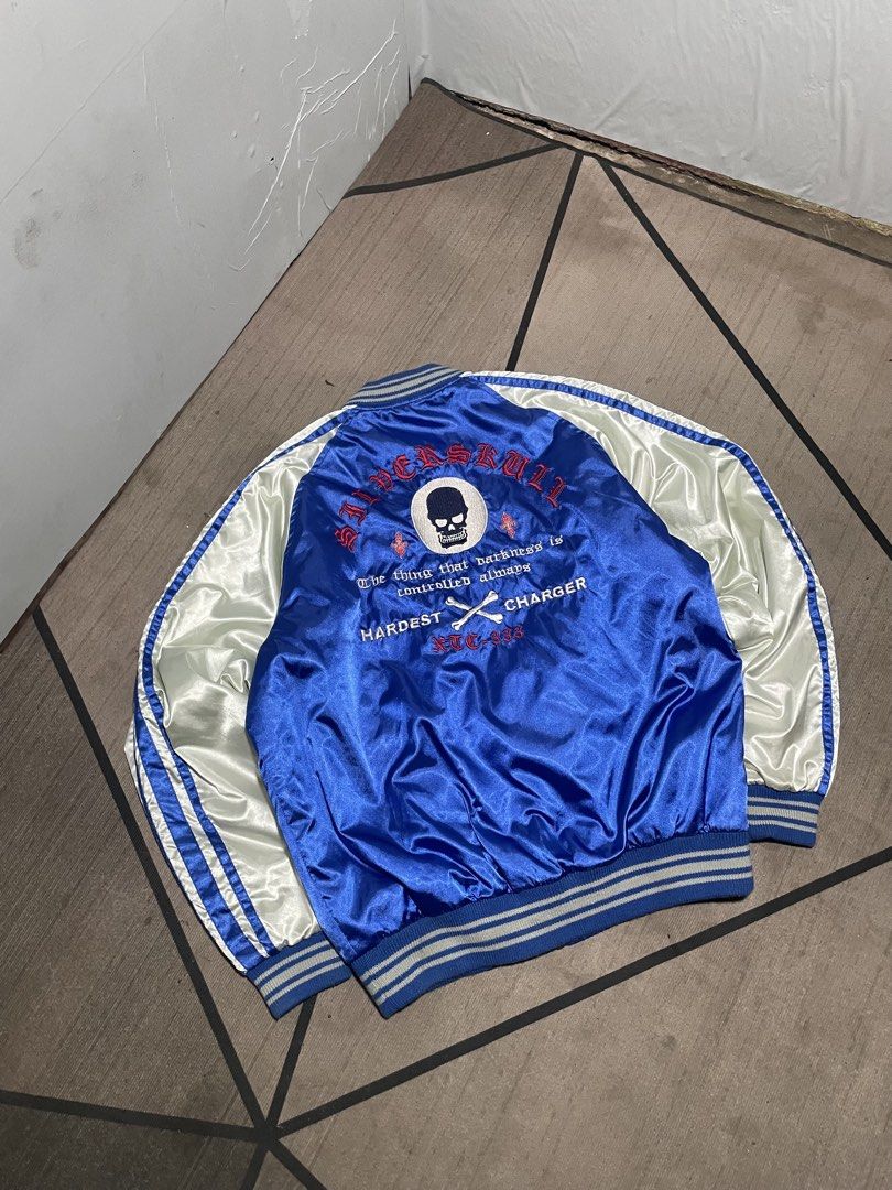 JAPANESE BRAND CRASH (Category: Coats, Jackets and Outerwear) located in Ligao. Submitted by whozzz_daryll (Listing ID 1458125692, Image 2). Description: The jacket belongs to CRASH, an archival Japanese fashion label that gained a cult following around the 1990s and Y2K eras. The brand is highly recognized for its aggressive punk rock, gothic, and heavy metal design language..