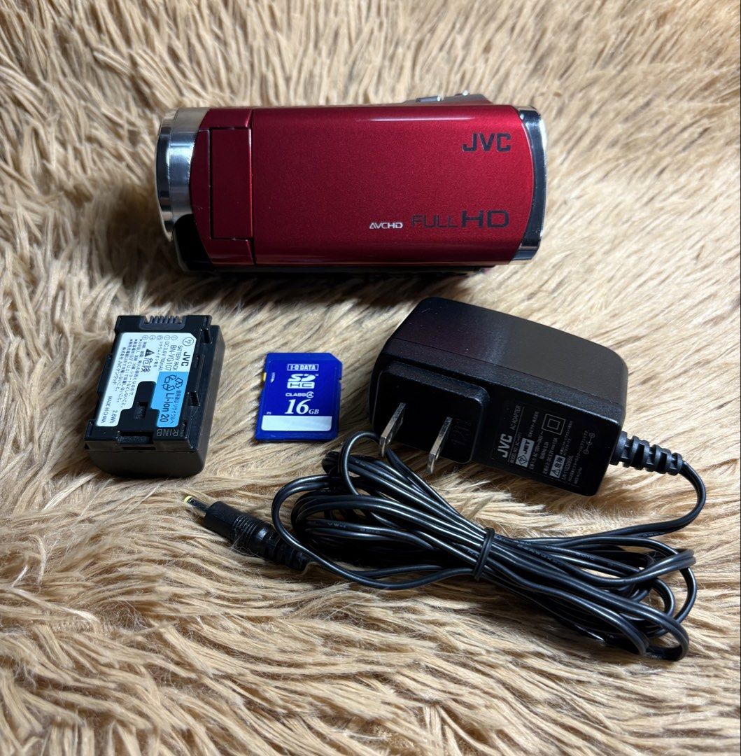JVC Everio GZ-HM33-R Camcorder (Category: Video Cameras) located in Caloocan City. Submitted by ivandave09 (Listing ID 1458220735, Image 3). Description: JVC Everio GZ-HM33-R Camcorder - Good working condition - Fully functional - Ready to use - Clear LCD - Clean lens - With battery, original charger and SD card. - AVCHD full HD - 1920x1080 output - 40x optical zoom - 3.0” touchscreen - Dual SD card slot - Photo/video - HDMI Please search the net