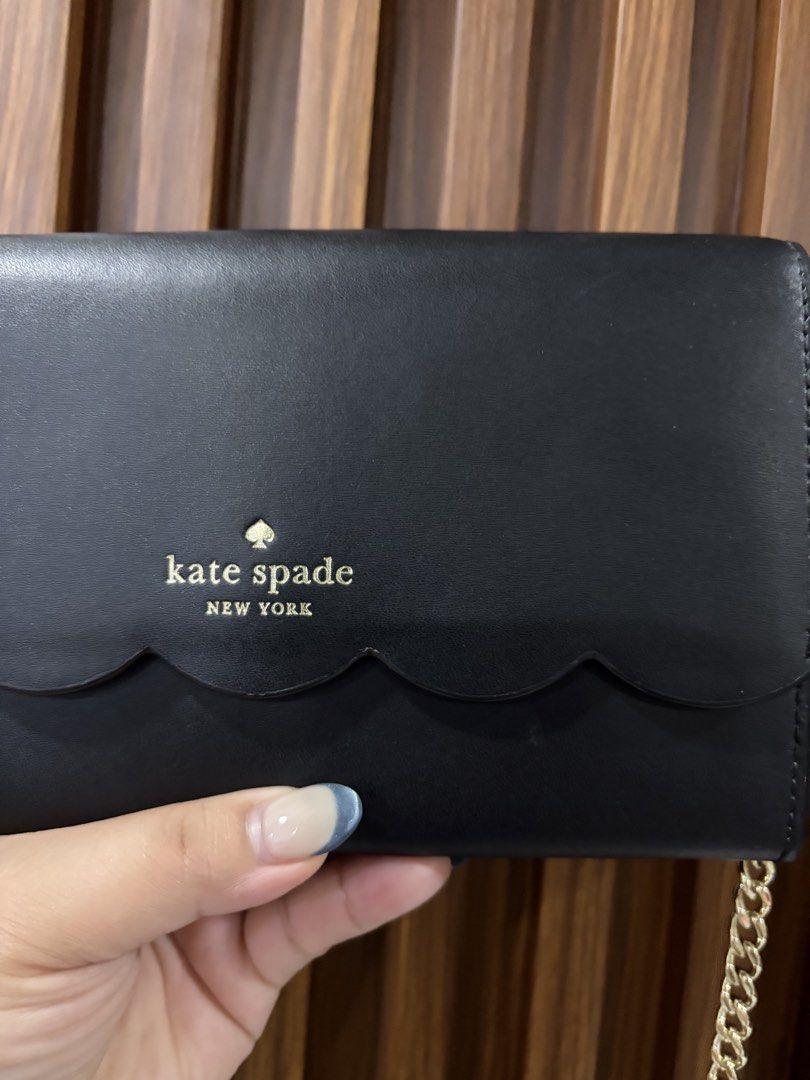Kate Spade gemma sling wallet (Category: Luxury Bags & Wallets) located in Marilao. Submitted by vanitybags.ph (Listing ID 1458209204, Image 3). Description: new inclusion - care card.