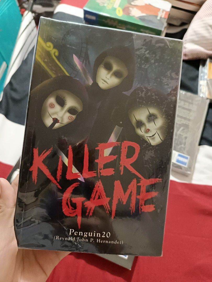 Killer Game, Hunter Online, Class Zero Books by Penguin20 (Category: Storybooks) located in Manila. Submitted by lukaivan (Listing ID 1458132756, Image 3). Description: - Set of 5 books by Penguin20 (Reynald Hernandez) - Titles include: Killer Game, Hunter Online Book 1 & 2, Class Zero Book 1 & 2 - All books are brand new and still in original plastic wrap - Great for fans of thrilling and engaging stories.