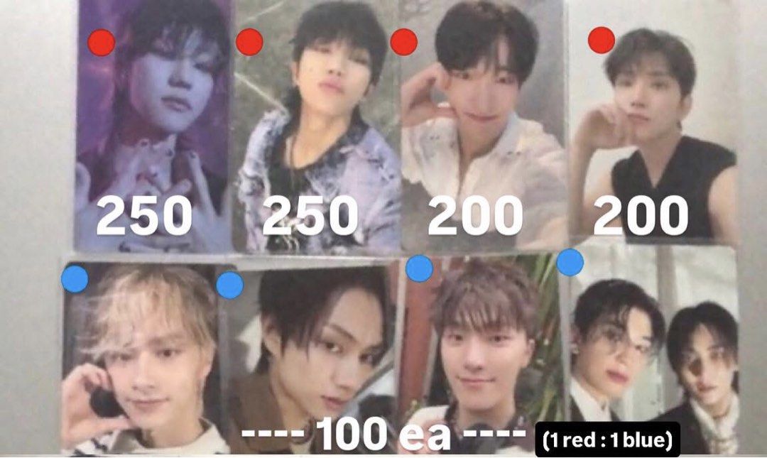 Seventeen Svt Photocards Pcs (Category: K-Wave Merchandise) located in Manila. Submitted by dellylovie (Listing ID 1458271071, Image 1). Description: blue mark can tingi can nego dm for inquiries/condi.