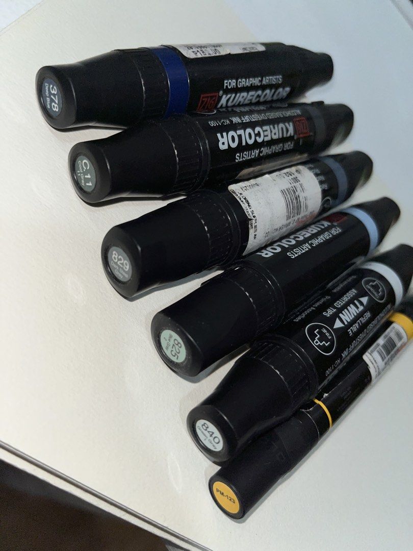 KURECOLOR and PRISMACOLOR markers! (Category: Craft Supplies & Tools) located in Manila. Submitted by gentleowl7 (Listing ID 1458178042, Image 2). Description: barely used branded markers!.
