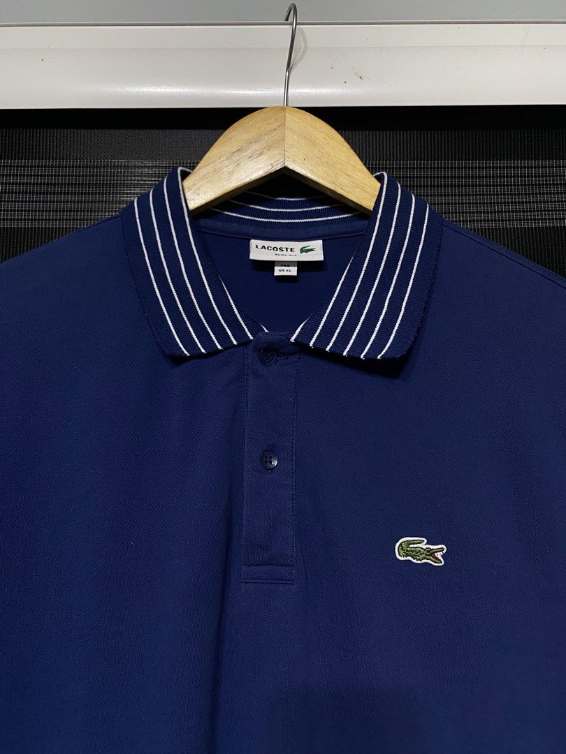 LACOSTE POLO SHIRT FOR MEN (Category: Activewear) located in Antipolo. Submitted by treasurethings02 (Listing ID 1458142845, Image 2). Description: LACOSTE POLO SHIRT EXCELLENT CONDITION ISSUE CUT WASH TAGS 9.5CR DIMENSIONS 22W/28L GANDA PO NETO CHECK PHOTO DETAILS💕.