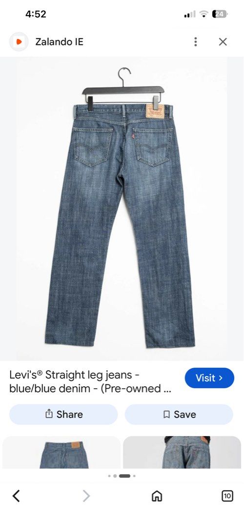 Levi's 505 Straight Leg Jeans (Category: Jeans) located in Polangui. Submitted by doncorporal_2n (Listing ID 1458178577, Image 2). Description: - Classic Levi's 505 Jeans - Size: W31 L40 - Fit: Straight Leg - Wash: Medium Blue Denim - Style: Versatile, perfect for everyday wear.