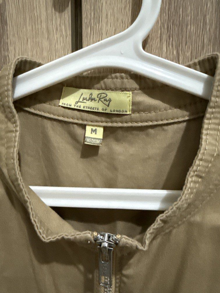 London Rag Zip Up Belted Playsuit (Category: Rompers) located in Zamboanga. Submitted by bliss23closet (Listing ID 1458205263, Image 2). Description: London Rag Beige Zip Up Belted Playsuit Size: Medium.