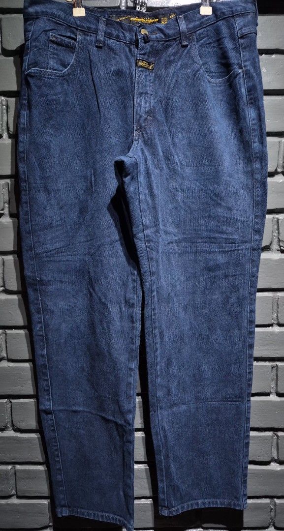 Marithe + Francois Girbaud Denim Jeans Size 36 (Category: Jeans) located in Davao. Submitted by rodrigoani57168 (Listing ID 1458194261, Image 1). Description: - Brand: Marithe + Francois Girbaud - Color: Classic dark wash denim (STONE WASH) - Fit: Straight leg - Closure: Button and zip fly - Size: 36 waist (32 - 34 inches Actual) - Quality: Good quality denim - Style: Great for everyday wear - ISSUE : Chip Back Tag (Other than That NONE) - COLOR 