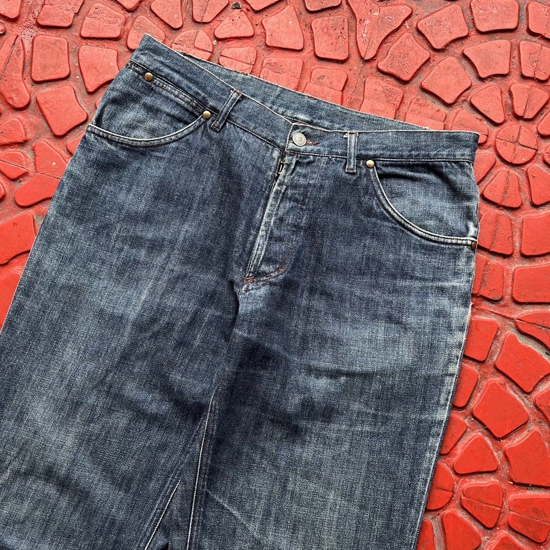 MARTIN MARGIELA LINE 14 MAINLINE WASHED WIDE DENIM Luxury martin-margiela-line-14-mainline-washed-wide-denim-luxury