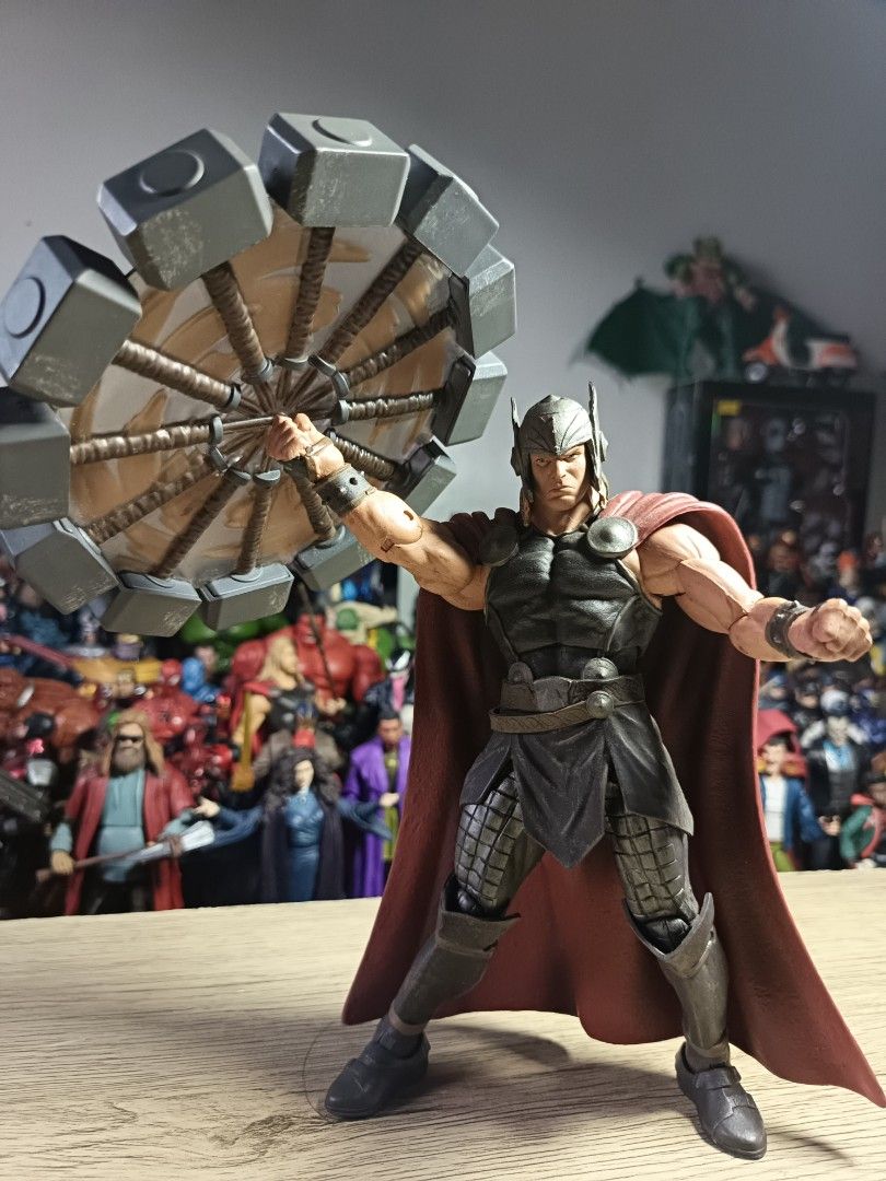 Marvel Select Mighty Thor (Category: Figurines & Statues) located in Caloocan City. Submitted by maynardgal54250 (Listing ID 1458249628, Image 3). Description: Marvel Select Mighty Thor action figure inclusions: Spinning Hammer alt head loose figure Price slightly negotiable what you see is what you get. location: Valenzuela City or Quezon City shipping : LBC-COP or Lalamove.