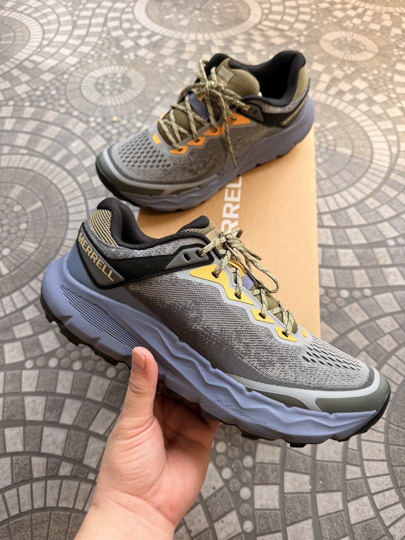 MERRELL NOVA 4 (LIKE NEW) (Category: Sneakers) located in Manila. Submitted by furugi24 (Listing ID 1458131192, Image 2). Description: MERRELL NOVA 4 Size: US9.5 Price: 4000 (original price is 6k) Excellent condition Used 2x but still looks new • FloatPro™ Foam midsole for lightweight comfort that lasts • Merrell Quantum Grip™ durable rubber outsole.
