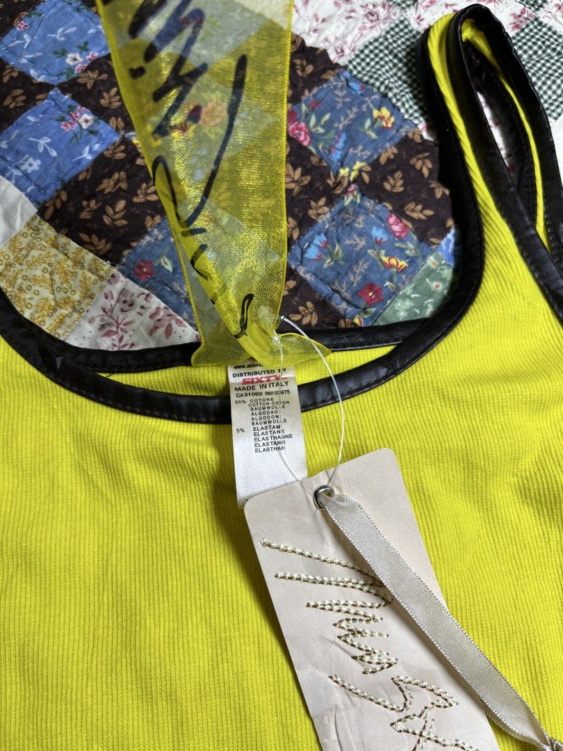 Miss Sixty Cami Top (Category: Sleeveless) located in Dagupan City. Submitted by joyous.finds (Listing ID 1458205868, Image 3). Description: Miss Sixty Cami Top 💛 .