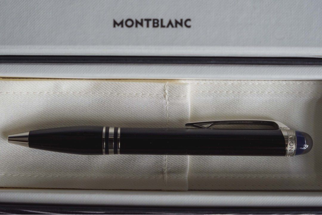 Montblanc Precious Resin Ballpoint Starwalker (Category: Stationery & School Supplies) located in Quezon City. Submitted by geloty (Listing ID 1458210325, Image 2). Description: Negotiable Very rarely/slightly used rfs: not using, will use funds to buy a gift loc: near robinsons galleria/ortigas area.