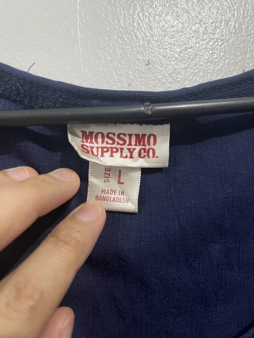 Mossimo Supply Navy Blue Longsleeves (Category: Others Tops) located in Manila. Submitted by jhcollections (Listing ID 1458212841, Image 3). Description: Mossimo Supply Navy Blue Longsleeves - Large on Label - actual photos posted - Grab/j&t/lalamove.