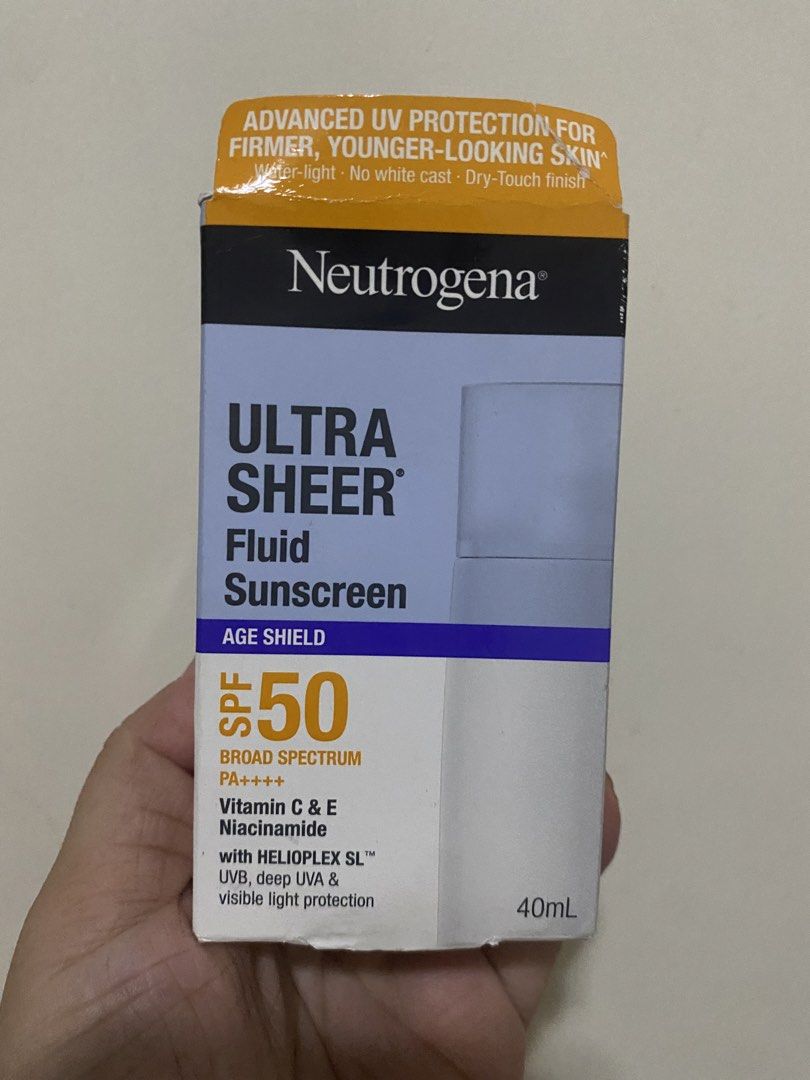 Neutrogena ultra sheer (Category: Face Care) located in Davao. Submitted by cmaebee (Listing ID 1458230766, Image 1). Description: .