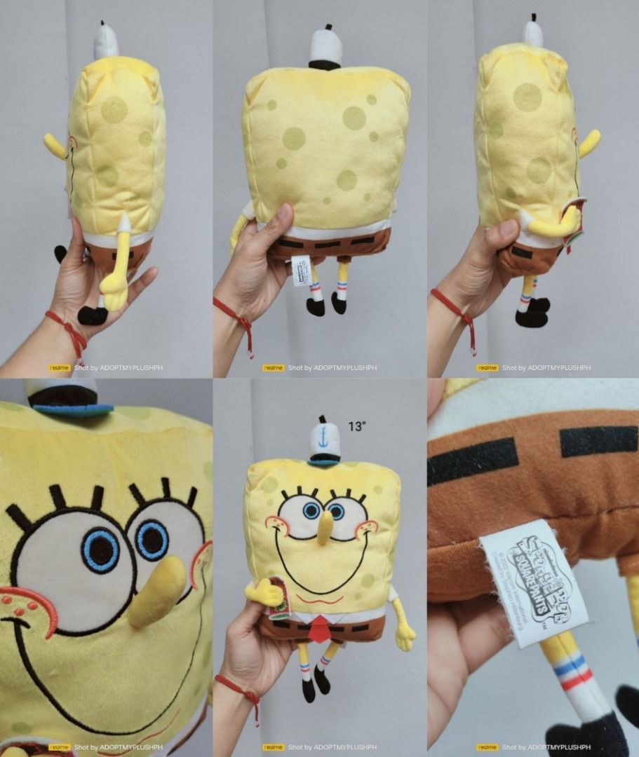 Nickelodeon SpongeBob SquarePants Plush Assortment (Category: Plushies & Soft Toys) located in Taguig. Submitted by adopt.my.plush.ph (Listing ID 1458191747, Image 3). Description: SpongeBob SquarePants and Patrick Star themed plush toys in various character outfits: #1 Spongebob the Krusty Krab employee/work hat - 260.00 #2 SpongeBob + Patrick Star Cowboy bundle - 360.00 #2 Spongebob Pirate bundle - 360.00 ‼️Last Price (LP) Posted. Fixed. *as is