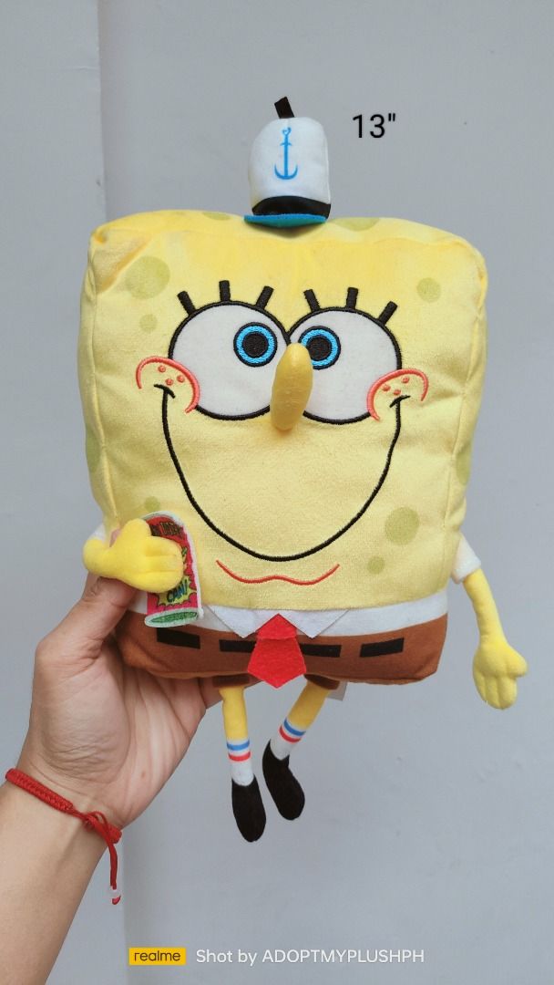 Nickelodeon SpongeBob SquarePants Plush Assortment (Category: Plushies & Soft Toys) located in Taguig. Submitted by adopt.my.plush.ph (Listing ID 1458191747, Image 2). Description: SpongeBob SquarePants and Patrick Star themed plush toys in various character outfits: #1 Spongebob the Krusty Krab employee/work hat - 260.00 #2 SpongeBob + Patrick Star Cowboy bundle - 360.00 #2 Spongebob Pirate bundle - 360.00 ‼️Last Price (LP) Posted. Fixed. *as is