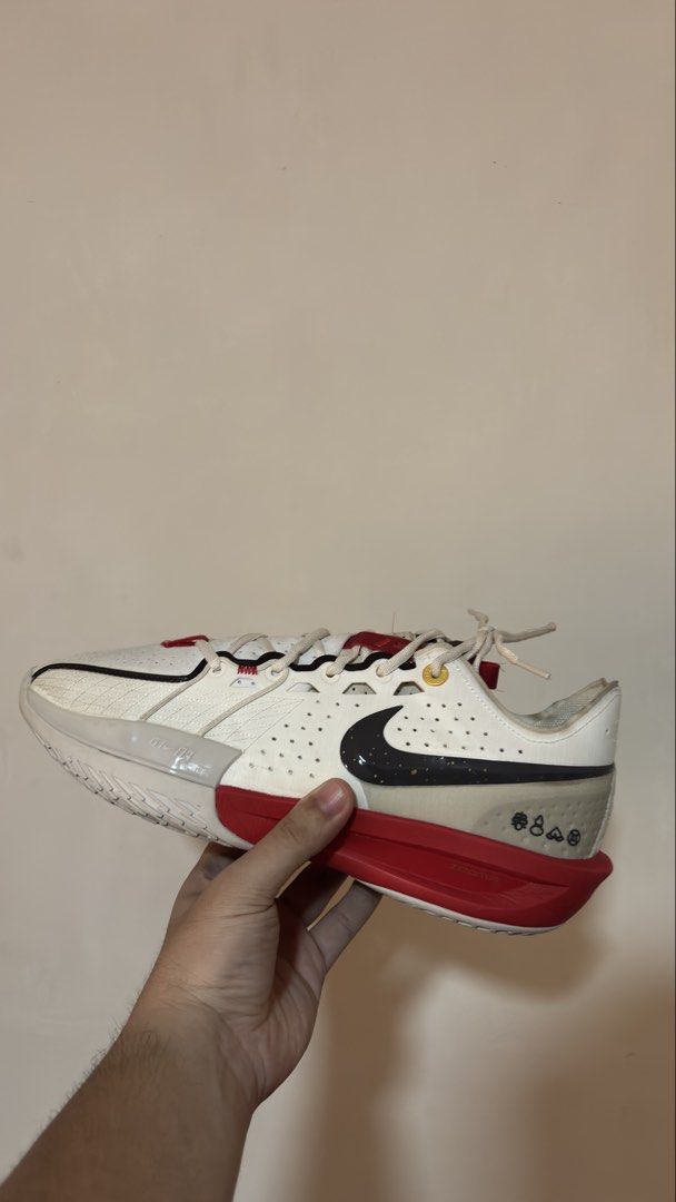 Nike Basketball shoes (Category: Sneakers) located in Quezon City. Submitted by statquo (Listing ID 1458281513, Image 2). Description: Nike Ja 3 GJR BATCH Size 12 Nike GT Cut 3 GJR BATCH Size 12 Nike Kobe 5 Size 12 1.5k as pack.