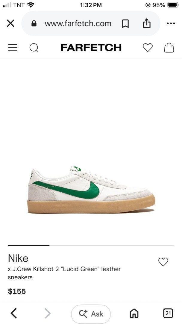 NIKE KILLSHOT 2 LEATHER SNEAKERS SIZE 7 MEN (Category: Sneakers) located in General Mariano Alvarez. Submitted by adonid (Listing ID 1458142171, Image 2). Description: NIKE KILLSHOT 2 LEATHER SNEAKERS ORIGINAL NIKE KILLSHOT 2 LEATHER SNEAKERS GOOD CONDITION NORMAL SIGN OF USAGE ONLY SIZE 7 MEN.