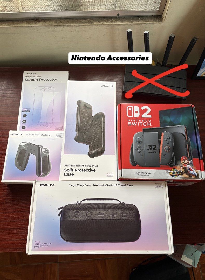 Nintendo Switch 2 Mario Kart World Bundle (Category: Nintendo) located in Manila. Submitted by quickstone_235fea (Listing ID 1458291201, Image 2). Description: Nintendo Switch 2 Mario Kart World Bundle • ​Complete original box, manuals, dock, power adapter, HDMI cable, and Joy-Con accessories. • ​No issues Inclusions: • ​Nintendo Switch 2 Console • ​Left & Right Joy-Con Controllers • ​Nintendo Switch 2 Dock • ​Joy-Con Grip & Wrist Straps • ​Charg
