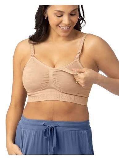 Nursing Bra (Category: Undergarments & Loungewear) located in Pasig City. Submitted by boundless93 (Listing ID 1458225179, Image 1). Description: - Super comfy seamless nursing bra - Easy to use for breastfeeding - Designed in the USA with quality materials - Great for everyday wear and during pregnancy - Soft and supportive XL on tag, best fit 38C.