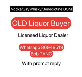 (Category: ) located in . Submitted by alcoholdeliverySG (Listing ID 1458111446, Image 1). Description: .