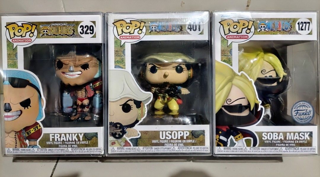 ONE PIECE FUNKO POP BUNDLE — ₱1,599 (Category: Designer & Blind Box Toys) located in Malolos. Submitted by romsh (Listing ID 1458188876, Image 1). Description: .