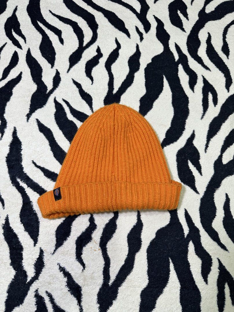 Orange Beanie with Embroidered Logo (Category: Hats & Beanies) located in Butuan. Submitted by atcabertojr (Listing ID 1458102462, Image 2). Description: - Orange ribbed beanie - Features a small embroidered logo patch on the front cuff - Standard beanie size, fits most - Ideal for keeping warm - Simple and classic design.
