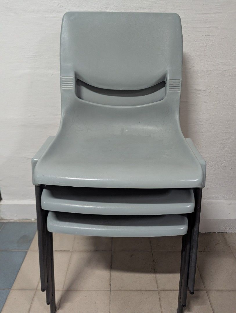 Stackable Chairs & Stool (Category: Chairs) located in Singapore. Submitted by stressboy (Listing ID 1458244784, Image 1). Description: We bought it when we had absolutely nothing, about 1.5 years ago. It has served us well in our home. We love it too much but have to finally give it away due to space constraints . It pains us to throw it away. It is still in good condition. We do hope it does find a good home Ideal for events or extra seating. C
