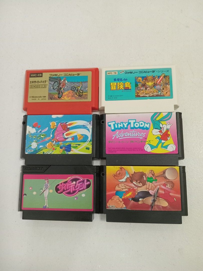 Original famicom games for sale (Category: Nintendo) located in Manila. Submitted by joel.gulmatico (Listing ID 1458187663, Image 1). Description: Original famicom games for sale. In good working condition. 500 each..
