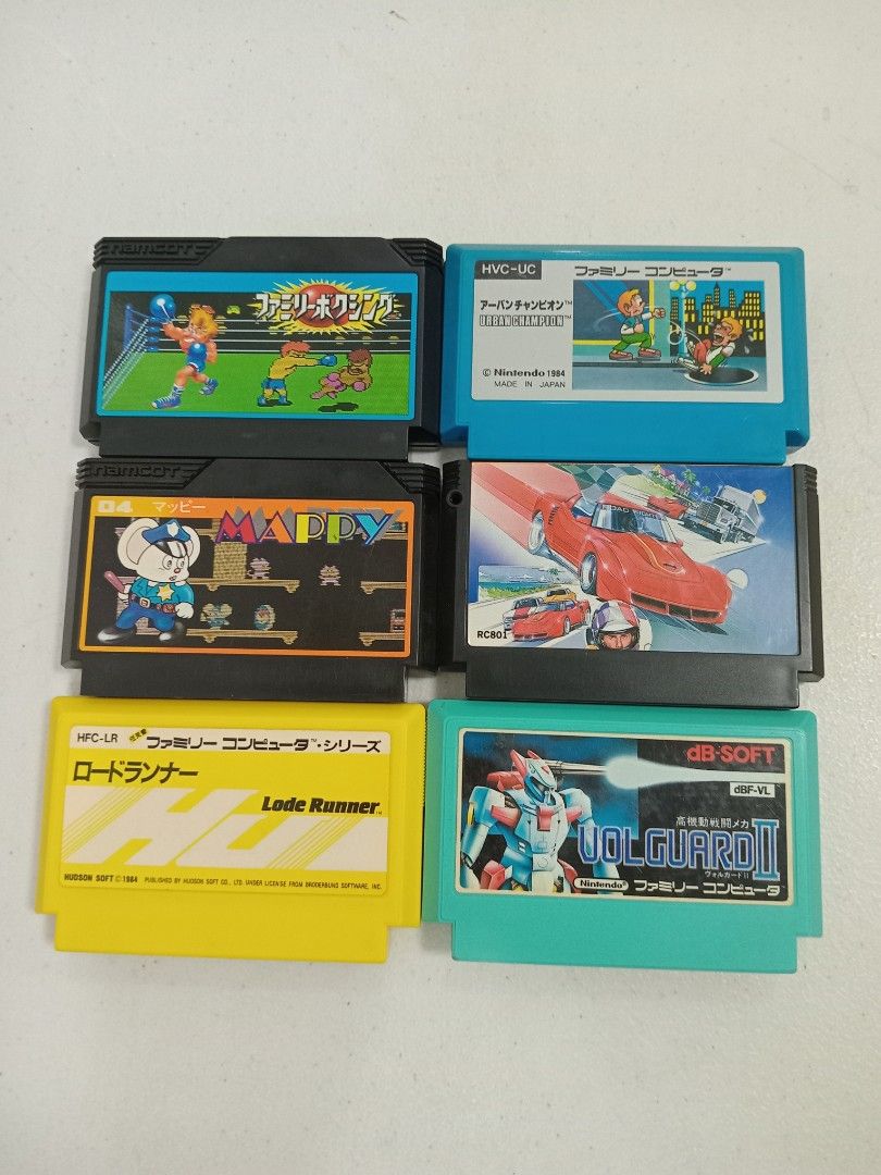 Original famicom games for sale (Category: Nintendo) located in Manila. Submitted by joel.gulmatico (Listing ID 1458188822, Image 1). Description: For sale original famicom games. In good working condition. 400 each..