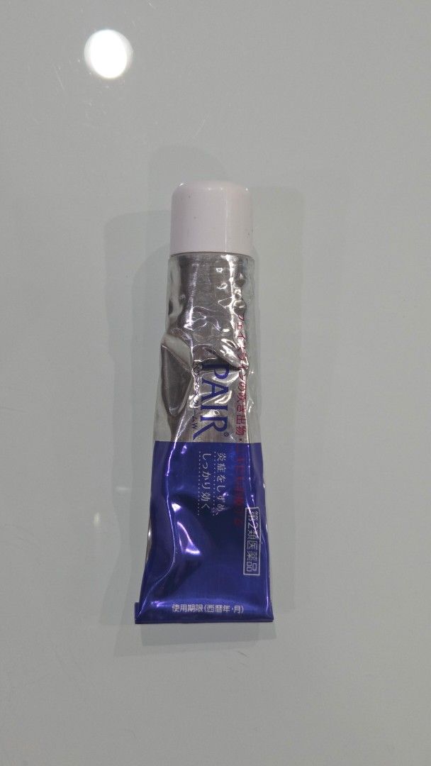 Pair Acne Cream 24g (Category: Face Care) located in Manila. Submitted by bimmbbbb (Listing ID 1458154861, Image 1). Description: expiry 2027-07 rfs: i dont use it anymore about 60-70% remaining - PAIR ACNE Cream W (24g) - Effectively treats inflammation and pimples - Japanese skincare for clear skin.