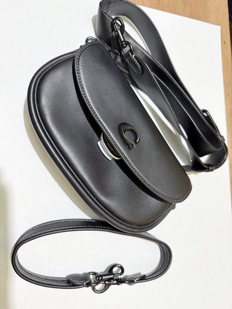 PRELOVED! Coach Emmy Saddle Bag 23 (Category: Luxury Bags & Wallets) located in Manila. Submitted by jyan323 (Listing ID 1458215056, Image 1). Description: Guaranteed authentic!💯 Slightly used 2 original straps included .