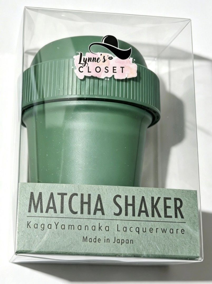 Premium Matcha Shaker from Japan (Category: Coffee & Tea Tableware) located in Taytay. Submitted by lynnescloset (Listing ID 1458225903, Image 2). Description: available in 3 colors.