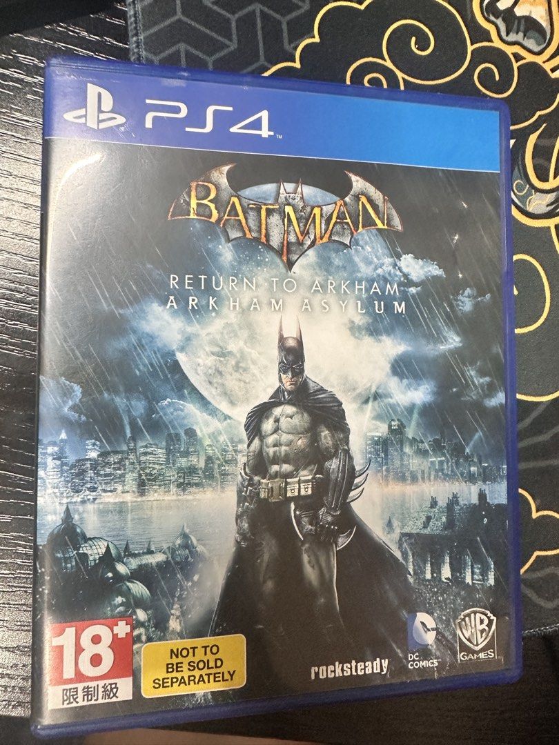 PS4 Batman: Return to Arkham - Arkham Asylum & Arkham City (Category: PlayStation) located in Manila. Submitted by duduballs07 (Listing ID 1458179965, Image 1). Description: - PS4 Game: Batman: Return to Arkham Collection - Includes: Arkham Asylum and Arkham City - Condition: Both discs and cases are in great shape - Perfect for any Batman fan looking for a great gaming experience.