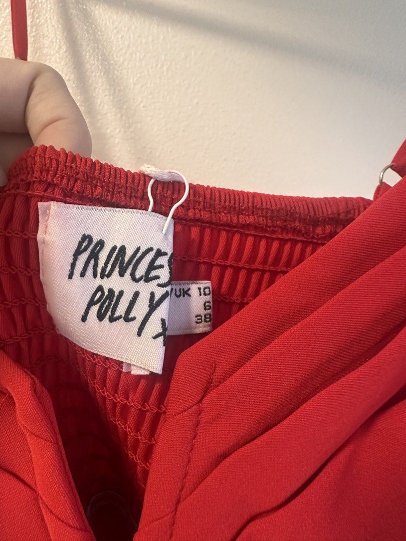 Red Princess Polly Dress (Category: Dresses) located in Quezon City. Submitted by loveworn (Listing ID 1458173246, Image 3). Description: Red Princess Polly Dress US 6 on tag, fits small-medium, smocked back Bought online, never got to wear it.